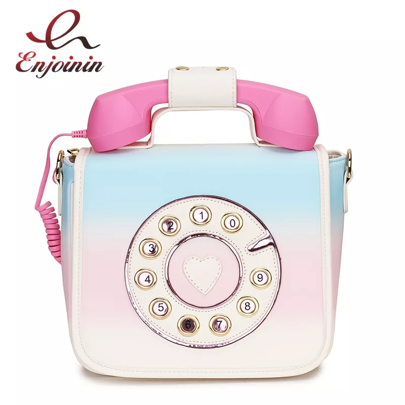 moda design do telefone gradiente cor do plutonio feminino bolsa de ombro tote Pérola colar fone de ouvido in-ear rosa strass colar jóias contas fones de ouvido com microfone para samsung xiaomi brithday meninas presentes