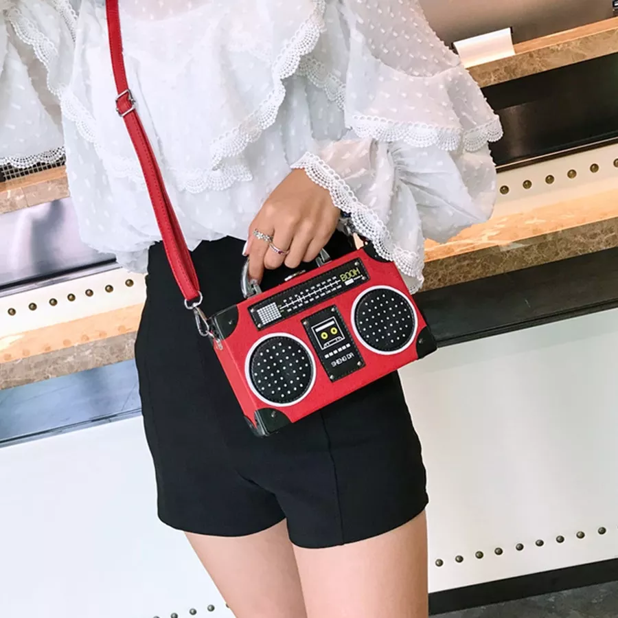 moda senhoras bolsa personalidade sequin radio estilo crossbody sacos para as Mochila náilon bonito mochilas à prova dwaterproof água feminina sacos de escola para adolescente harajuku mochila kawaii moda feminina luxo novo