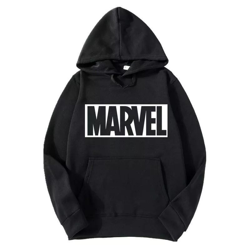 Moletom com Capuz Logo Marvel Varias Cores