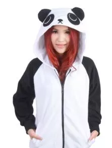 Moletom com Capuz Panda