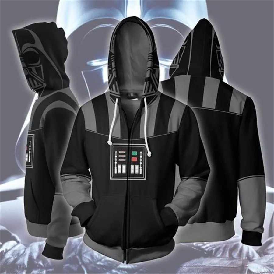 moletom filme star wars hoodies moletom trajes cosplay darth vader anakin skywalker Jaqueta Attack on Titan Shingeki no Kyojin Verão roupas femininas anime raposa impresso cruz fita feminina lolita meninas camiseta harajuku primavera preto saia superior hoodies