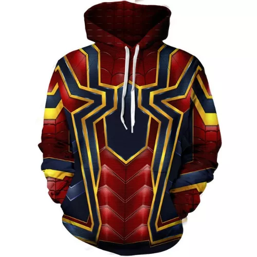 moletom homem aranha spider de ferro marvel 928323 Jaqueta Blusa Frio Capitão América Uniforme Clássico Cartoon Vingadores Avengers Ultimato Marvel