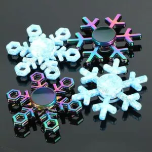 novo flocos de neve fidget spinner edc mao spinners autismo adhd presente Action Figure yata misaki & fushimi saruhiko figuras de ação anime pvc brinquedos coleção modelo brinquedos frete grátis