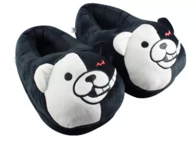 Pantufa Adulto Anime Monokuma Danganronpa