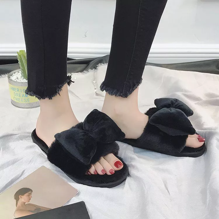 Pantufa Adulto  COOTELILI Moda Chinelos Em Casa Mulheres 2