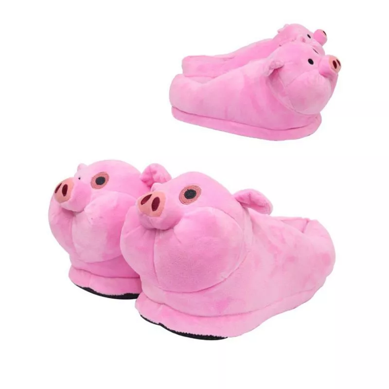 pantufa adulto gravity falls waddles porco Colar Gravity Falls Waddles Frente