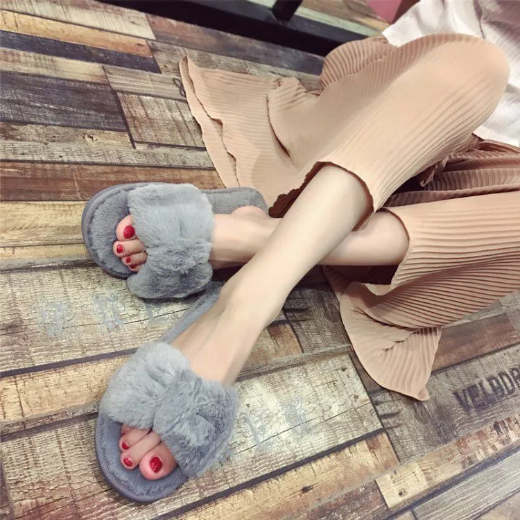 Pantufa Adulto Inverno Felpudo  Antideslizante 5