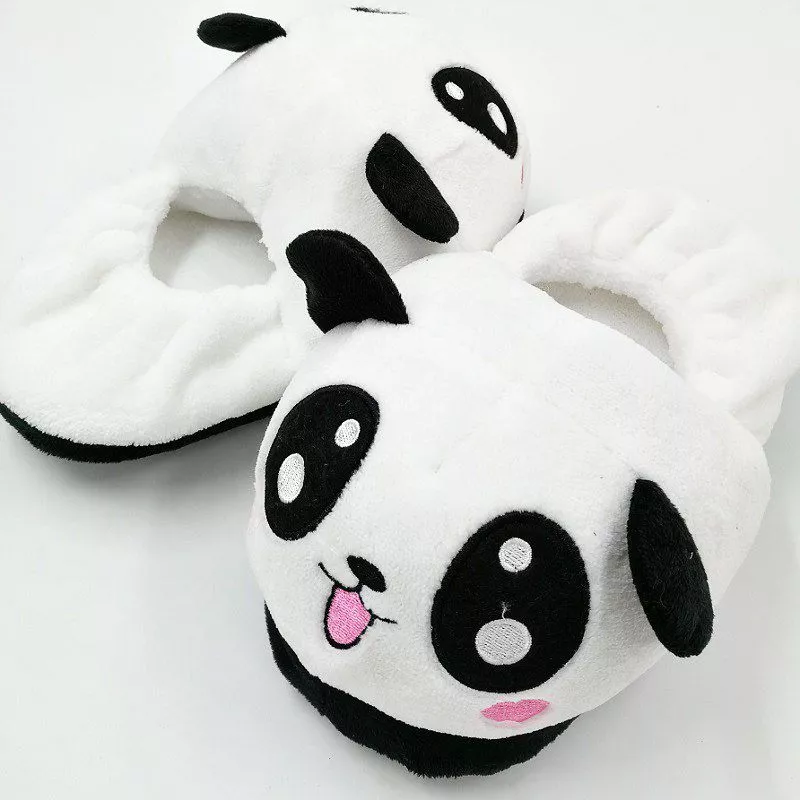 Pantufa Adulto Panda Sorridente