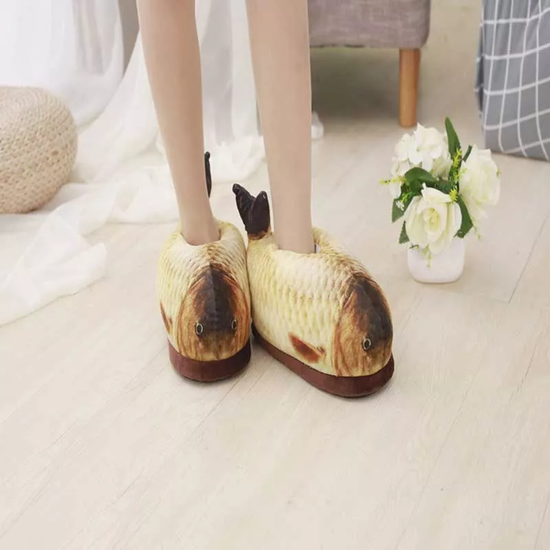 Pantufa Adulto Peixe
