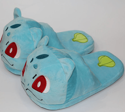 Pantufa Chinelo Adulto Anime Pokemon Bulbasaur