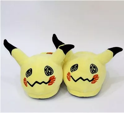 pantufa chinelo adulto anime pokemon pikachu 02 Meia Garfield e Odie