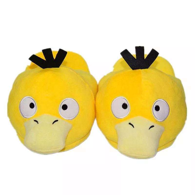 Pantufa Chinelo Adulto Anime Pokemon Psyduck Tamanho Único
