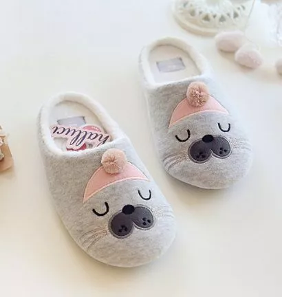 Pantufa Chinelo Adulto Cachorrinho