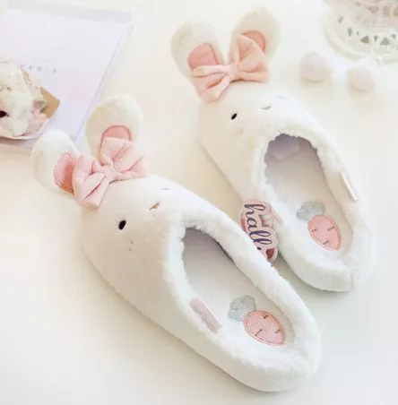 Pantufa Chinelo Adulto Coelho Laço