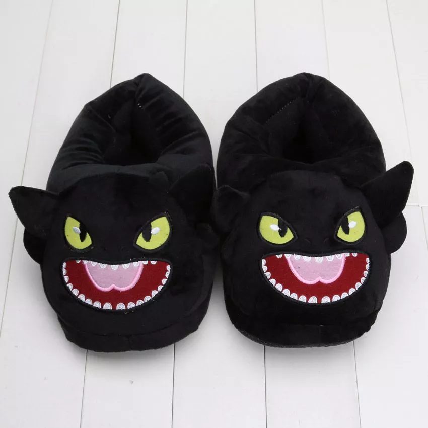 pantufa chinelo adulto como treinar seu dragao banguela Pantufa Adulto Cão Dog