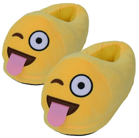 Pantufa Chinelo Adulto Emoji Sarcasmo