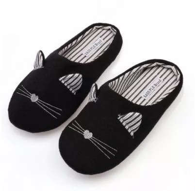 pantufa chinelo adulto gato Pantufa Adulto Gato Bem Vindo Rosa