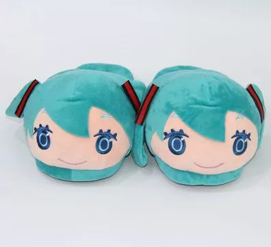Pantufa Chinelo Adulto Hatsune Miku