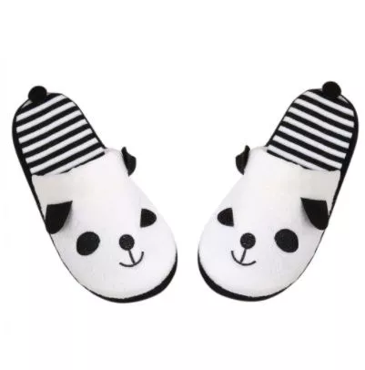 Pantufa Chinelo Adulto Panda #02