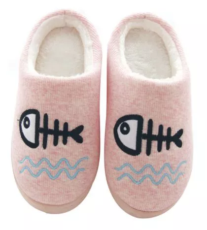 Pantufa Chinelo Adulto Peixe