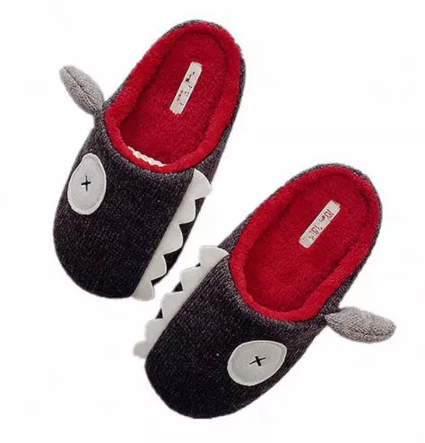 Pantufa Chinelo Adulto Tubarão