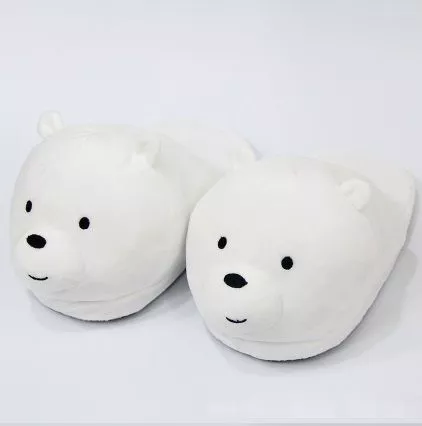 Pantufa Chinelo Adulto Urso Polar