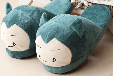 Pantufa Chinelo Anime Pokemon Snorlax