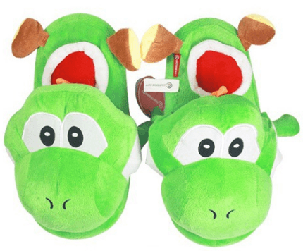 pantufa chinelo super mario yoshi Pantufa Chinelo Adulto Universidade Monstros Sulley