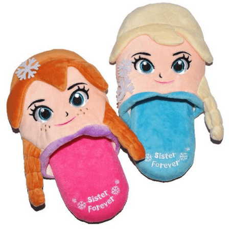 Pantufa Princesa Elsa Anna Frozen