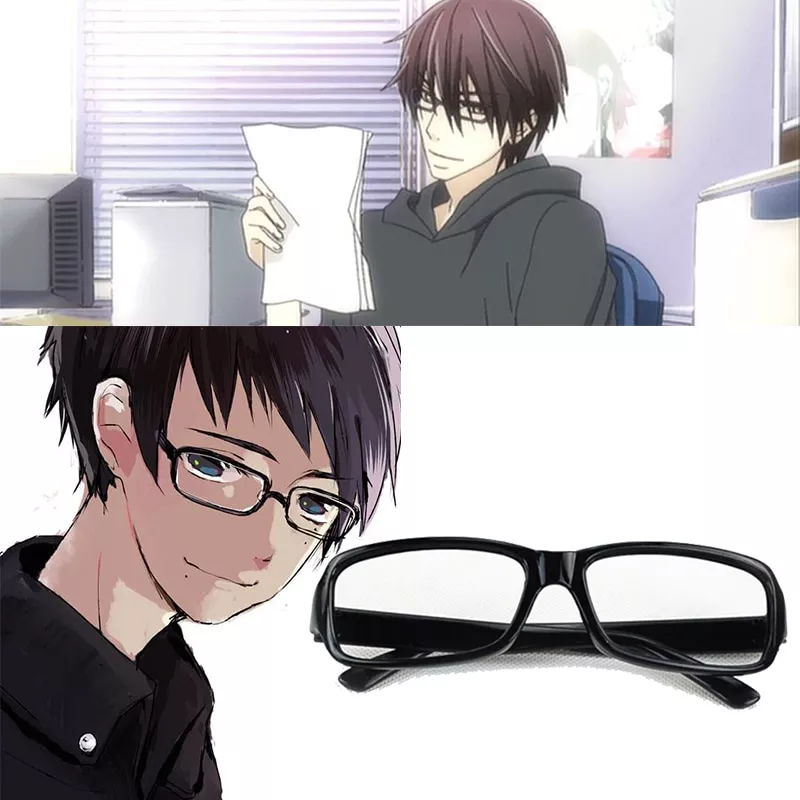 para anime sekai ichi hatsukoi takano masamune cosplay Oculos fotografia Caneca Copo crânio mason jar 500 ml design criativo caneca de cerveja de vidro com uma palha e tampa como casa bar festa decoração para beber epacket