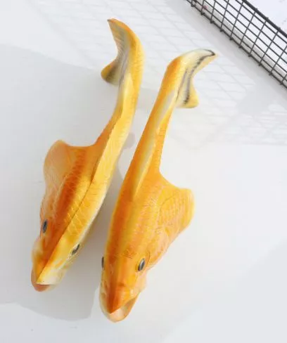 pantufa-chinelo-adulto-peixe-dourado