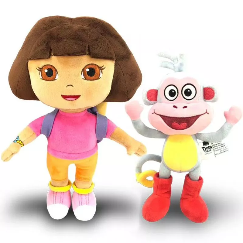 pelucia 15 30cm dora the explorer botas swiper dos desenhos animados de pelucia Pelúcia 25cm splatoon inklings lula brinquedos de pelúcia lula inkling enchido pingente boneca para crianças