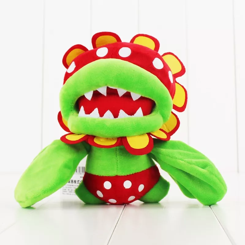 Pelúcia 17cm super mario bros brinquedo de pelúcia petey piranha dino piranha macio recheado boneca para crianças