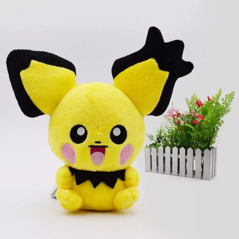 pelucia 18cm animal plush peluche doll pichu pikachu soft stuffed hot toy great Marinheiro luna acessório para cabelos de gato, acessório para cosplay, ferramenta de maquiagem limpa, faixa de cabeça