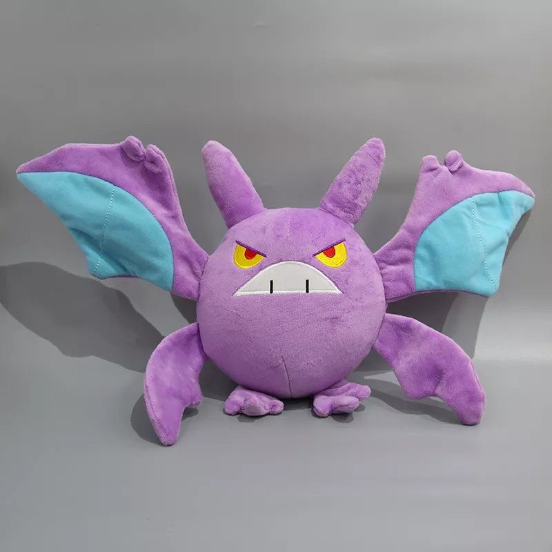 pelucia 23cm gengar pokemon morcego demonio animal filme boneca recheado macio alta Moda sem aro homem óculos de sol mulher na moda em forma de morcego óculos de sol feminino masculino vintage preto espelho tons metal oculos de sol