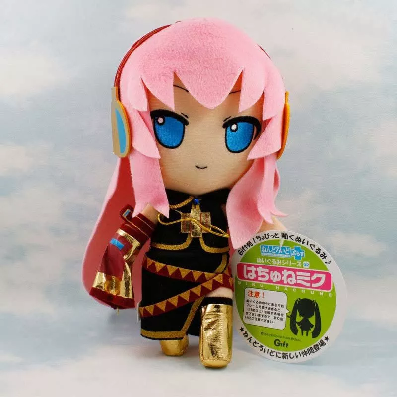 Pelúcia 27cm Vocaloid Hatsune Miku Anime de Pelúcia boneca brinquedos de pelúcia para as crianças presentes