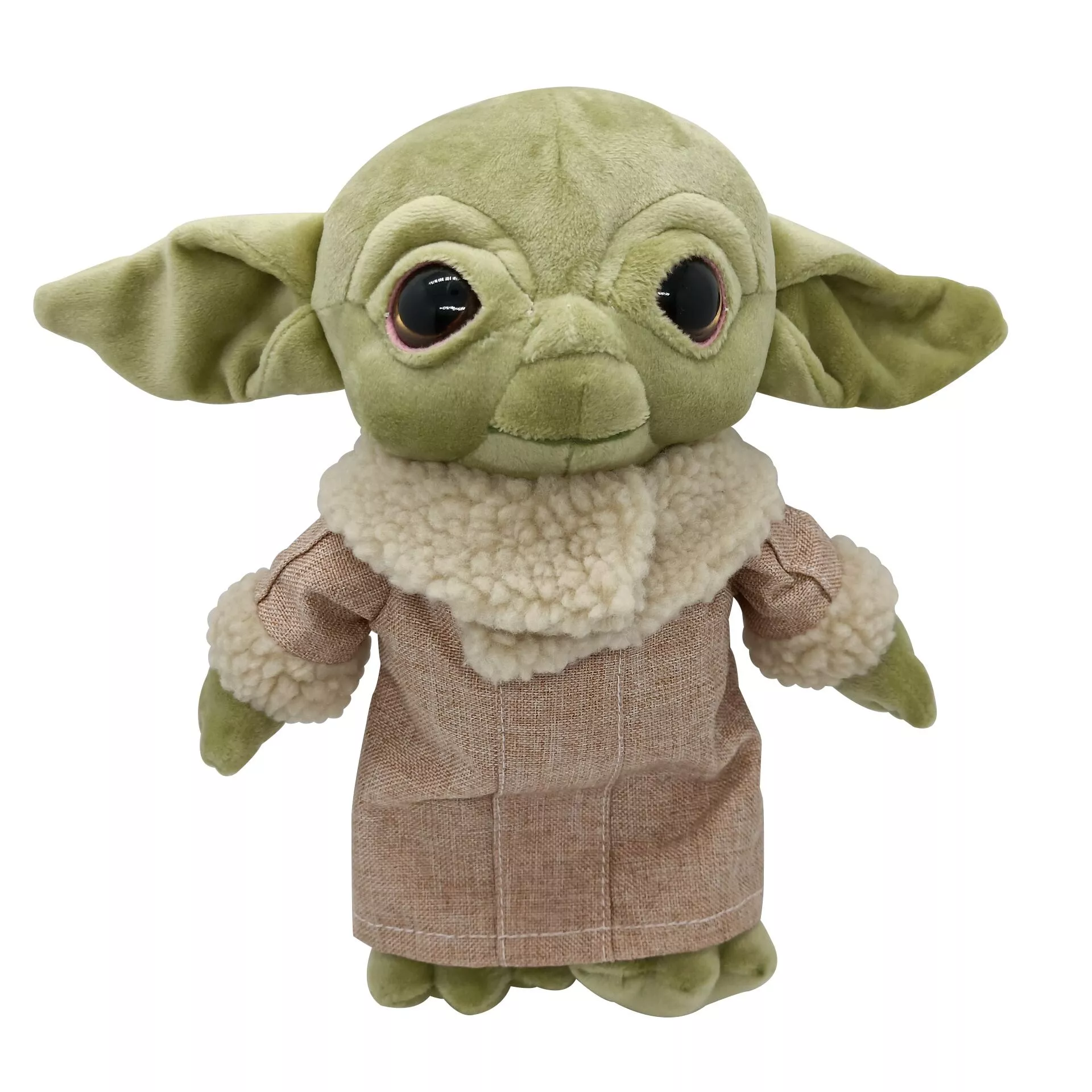 pelucia 30cm bebe yoda brinquedo de pelucia animais macios boneca de pelucia Camisa Anime hatsune miku vocaloid cosplay traje zíper de manga curta com capuz jaqueta com capuz das mulheres dos homens preto algodão hoodies meninos meninas