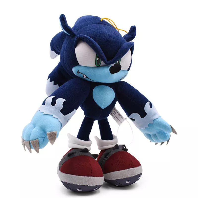 pelucia 30cm sonic world adventure sonic the werehog soft doll cartoon animal stuffed Software dos desenhos animados para baixo algodão morsa selo filhote de cachorro brinquedo de pelúcia sono travesseiro cama sofá travesseiro encosto