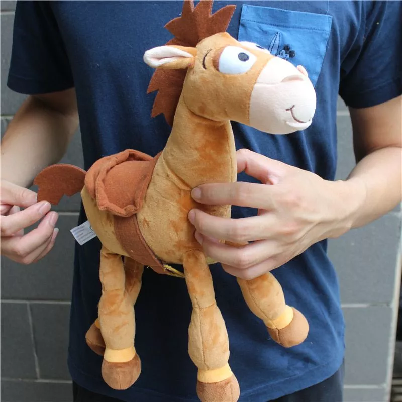 pelucia 35cm toy story 4 bullseye o cavalo bonito cavalo amadeirado para o presente Macia e quente de Lã Animal de Estimação Do Gato Do Cão Roupas Trajes Do Cão do Filhote de Cachorro Dos Desenhos Animados Outono Inverno Roupas Roupas Para Cães Pequenos Chihuahua Yorkie