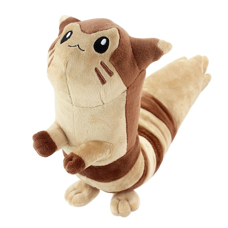 pelucia 47cm pokemon furret ootachi sentret brinquedos de pelucia macio brinquedos 2019 nova inovação moda frango capacete divertido padrão pequeno animal de estimação capacete pássaro chapéu chapelaria