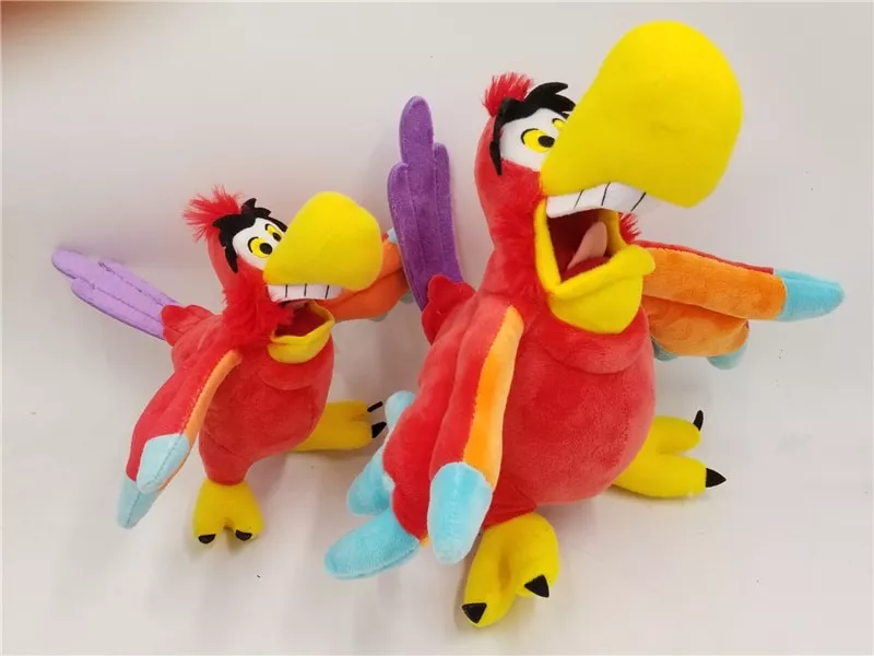 pelucia aladin iago 25cm Pelúcia Detona Ralph brinquedos macios ralph quebra a internet pelúcia rompe ralph brinquedo presente de natal para crianças