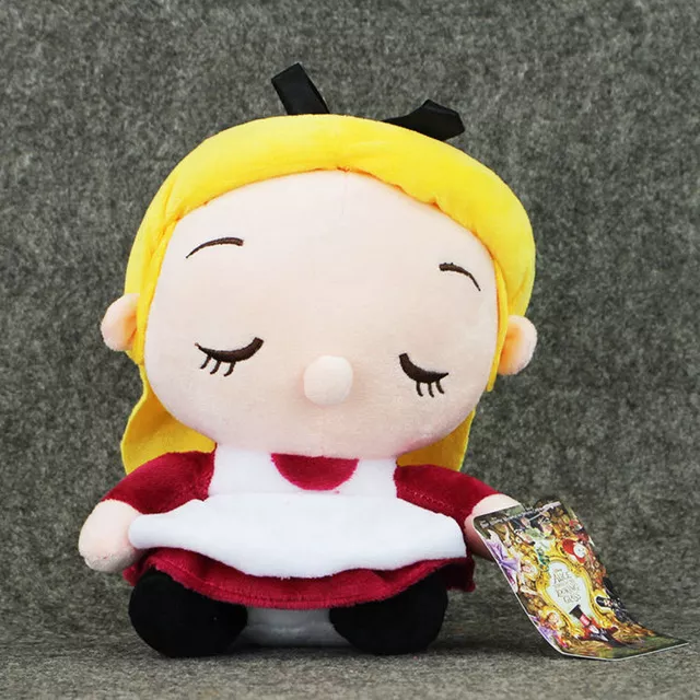 pelucia alice atraves do espelho alice 18cm Estojo Bolsa Porta Lápis Escolar Anime Yuri on Ice #2