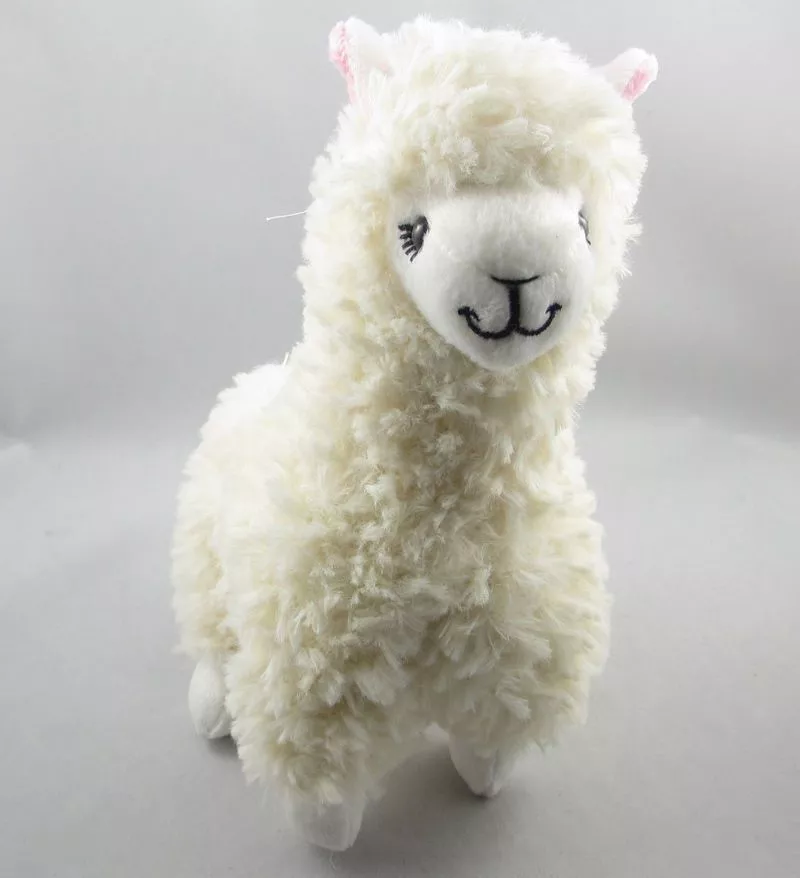 pelucia alpaca llama 21cm Caneta Ovelha Branca Cute BTS BT21