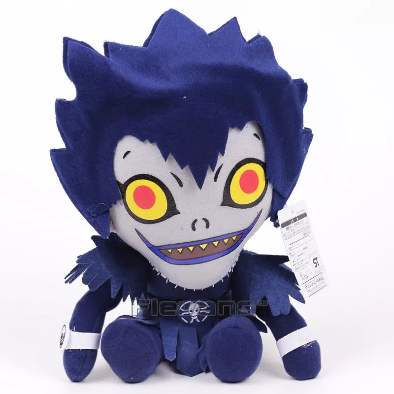 pelucia anime death note ryuuku plush soft toy stuffed boneca 30cm Pet Dog Toy Supplies Chews Toys Leather Cowhide Bone Molar Teeth Clean Stick Food Treats Dogs Bones for Puppy Accessories