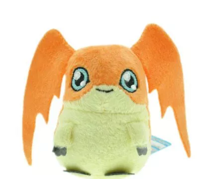 pelucia anime digimon patamon 15cm Colar Digimon Adventure monstro digital coragem/amizade/amor/esperança evolução crachá pingente magnético colar corda coleção presente