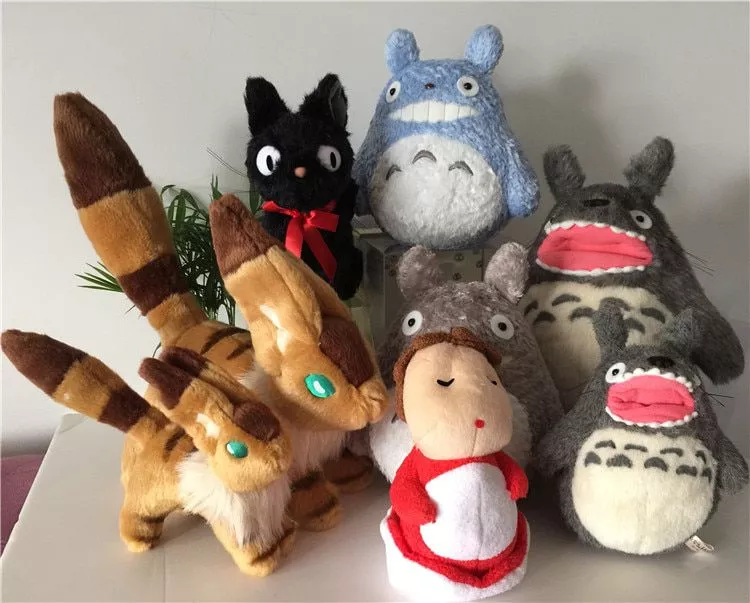 pelucia anime hayao miyazaki estudio ghibli nausicaa teto raposa esquilo ponyo kiki Marinheiro luna acessório para cabelos de gato, acessório para cosplay, ferramenta de maquiagem limpa, faixa de cabeça