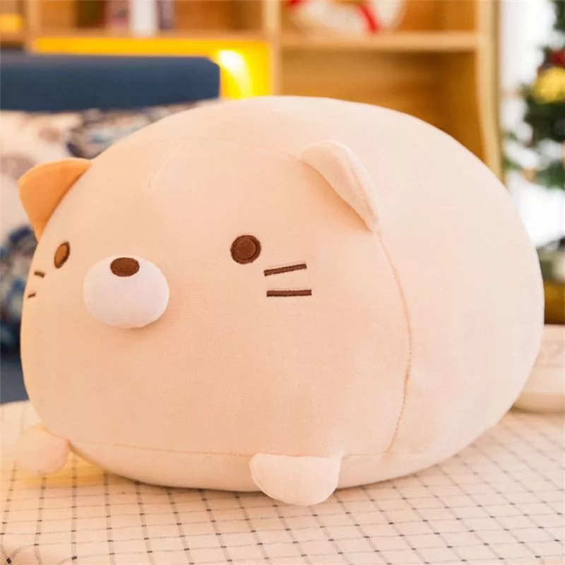 pelucia anime japones sumikko gurashi 28cm 004 1 Pelúcia Pig Porquinho Rosa 40 cm