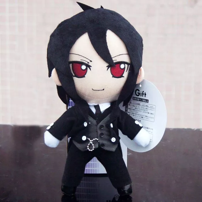 pelucia anime kuroshitsuji black butler sebastian 26cm Almofada Studio Ghibli Totoro #001