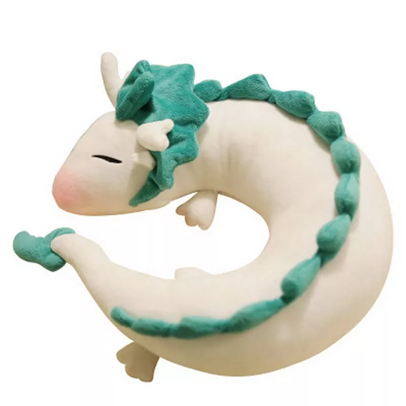 pelucia anime miyazaki hayao spirited away dragao haku bonito u forma Pelúcia Detona Ralph brinquedos macios ralph quebra a internet pelúcia rompe ralph brinquedo presente de natal para crianças