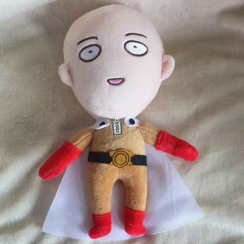 pelucia anime one punch man saitama 24cm 3ª temporada de One Punch Man é confirmada.